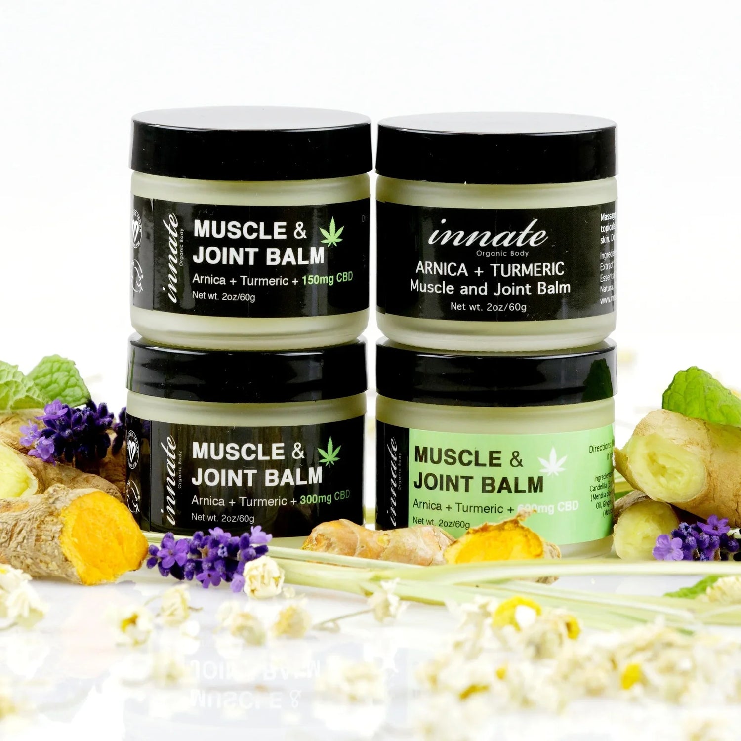 Arnica + Turmeric Muscle and Joint Balm Collection